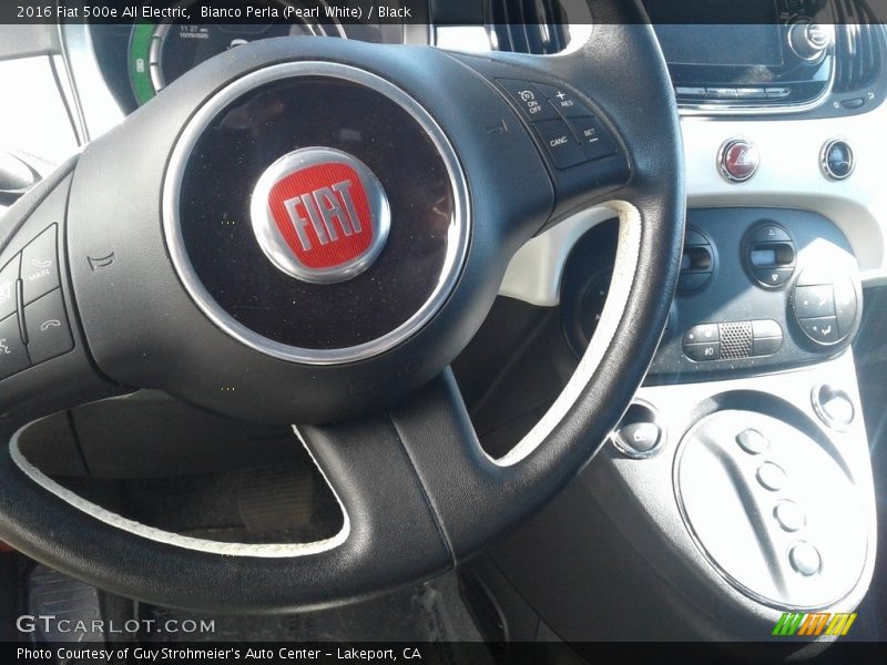  2016 500e All Electric Steering Wheel