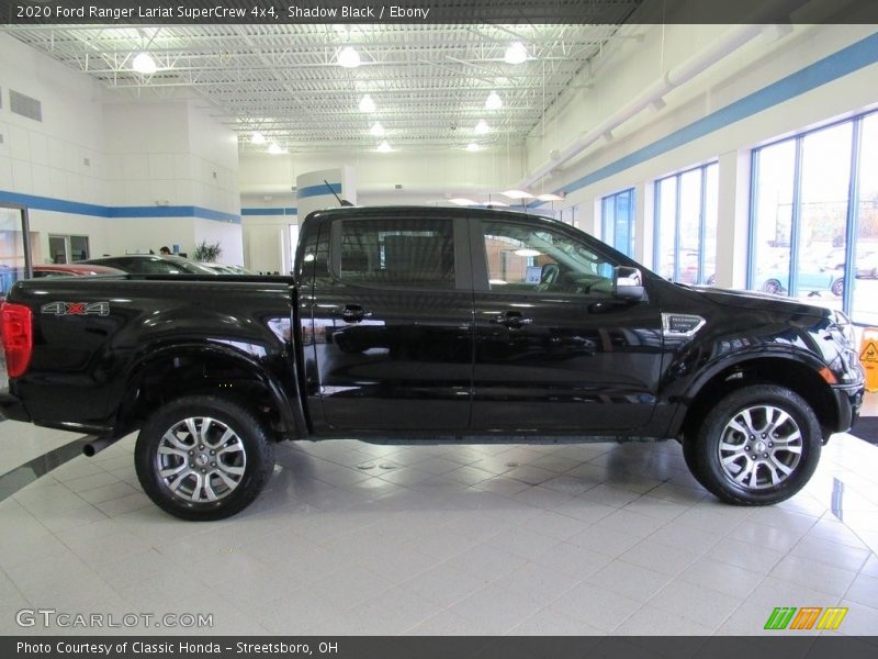 Shadow Black / Ebony 2020 Ford Ranger Lariat SuperCrew 4x4