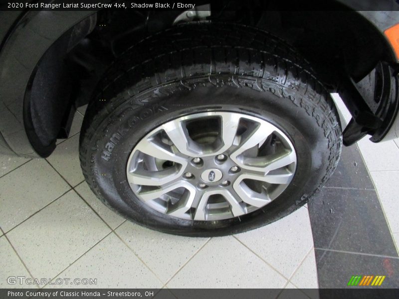 Shadow Black / Ebony 2020 Ford Ranger Lariat SuperCrew 4x4