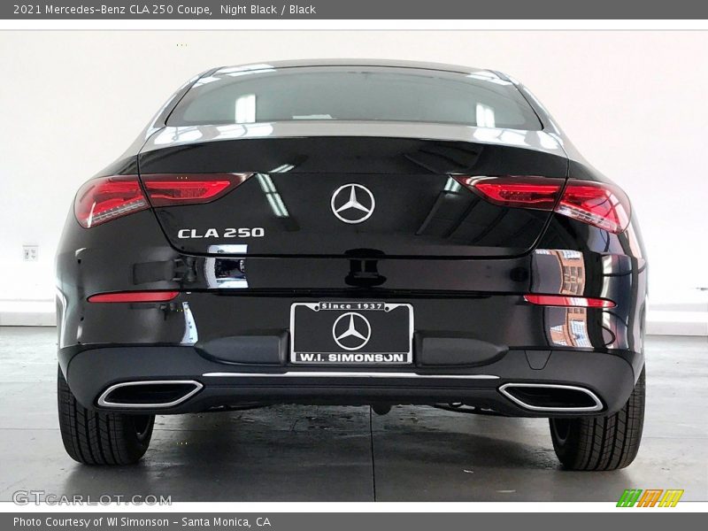 Night Black / Black 2021 Mercedes-Benz CLA 250 Coupe