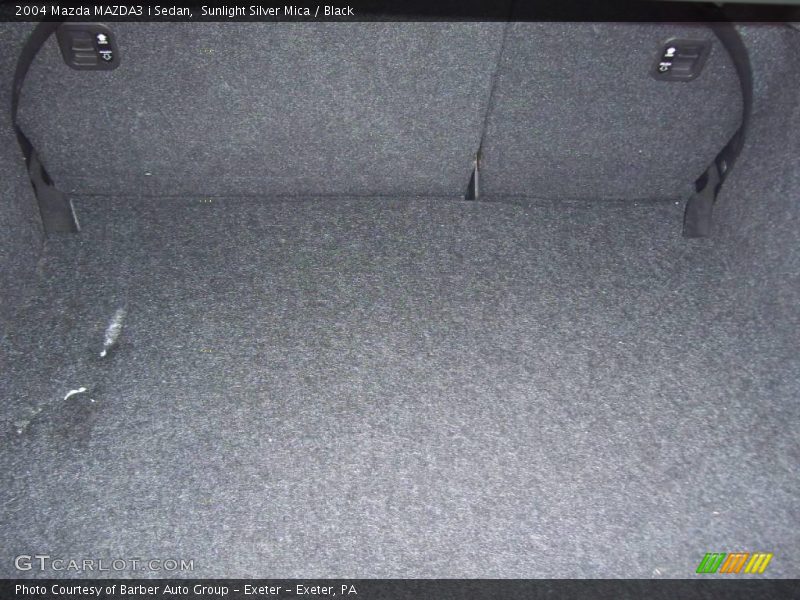 Sunlight Silver Mica / Black 2004 Mazda MAZDA3 i Sedan