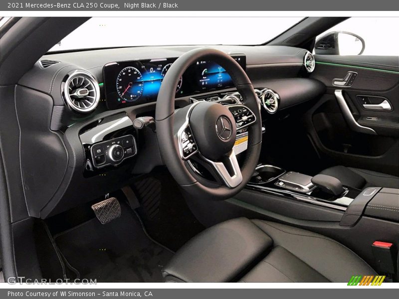 Night Black / Black 2021 Mercedes-Benz CLA 250 Coupe