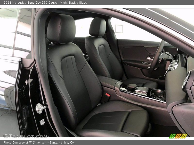 Night Black / Black 2021 Mercedes-Benz CLA 250 Coupe