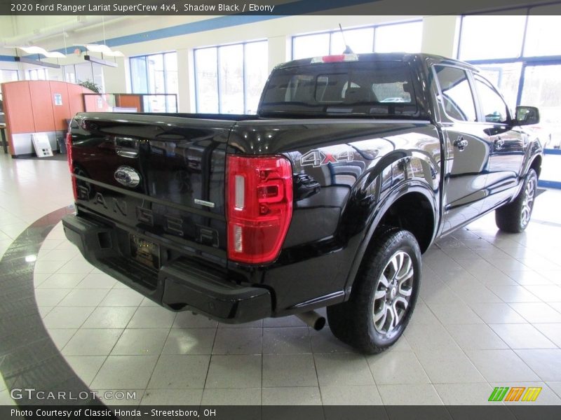 Shadow Black / Ebony 2020 Ford Ranger Lariat SuperCrew 4x4