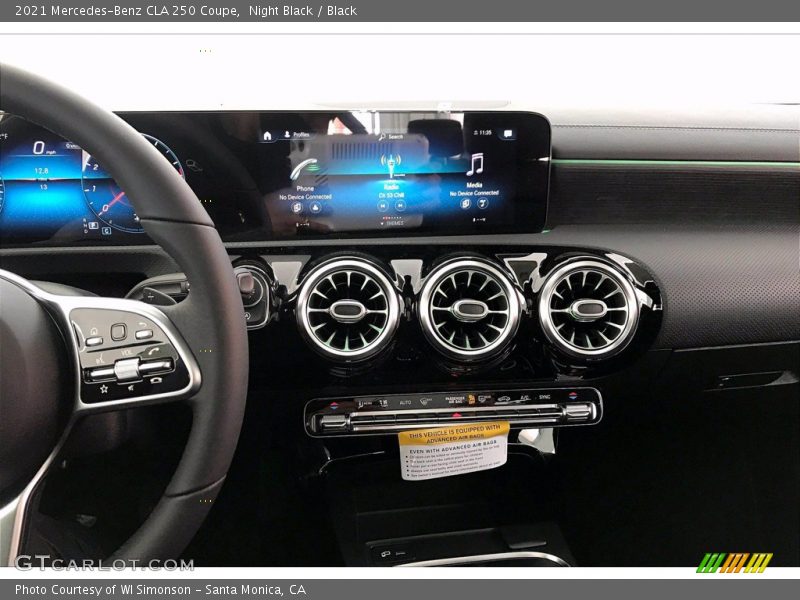 Night Black / Black 2021 Mercedes-Benz CLA 250 Coupe