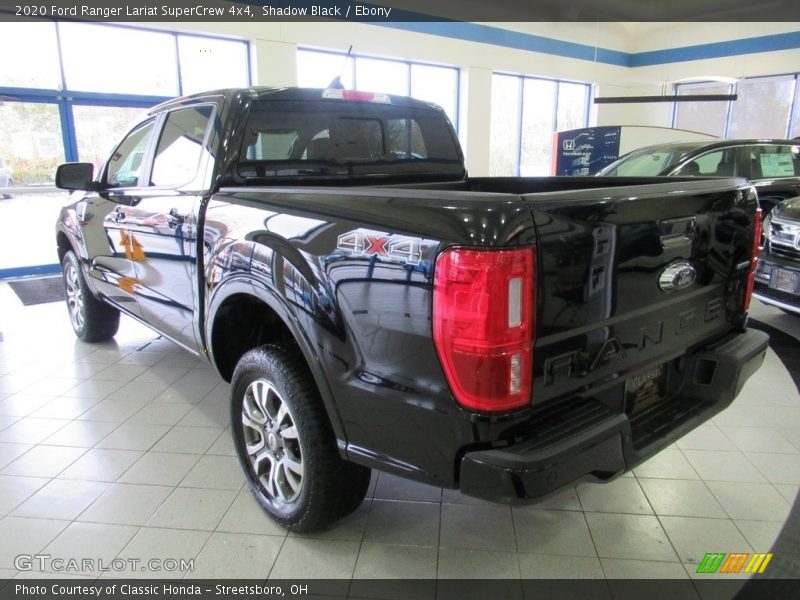Shadow Black / Ebony 2020 Ford Ranger Lariat SuperCrew 4x4