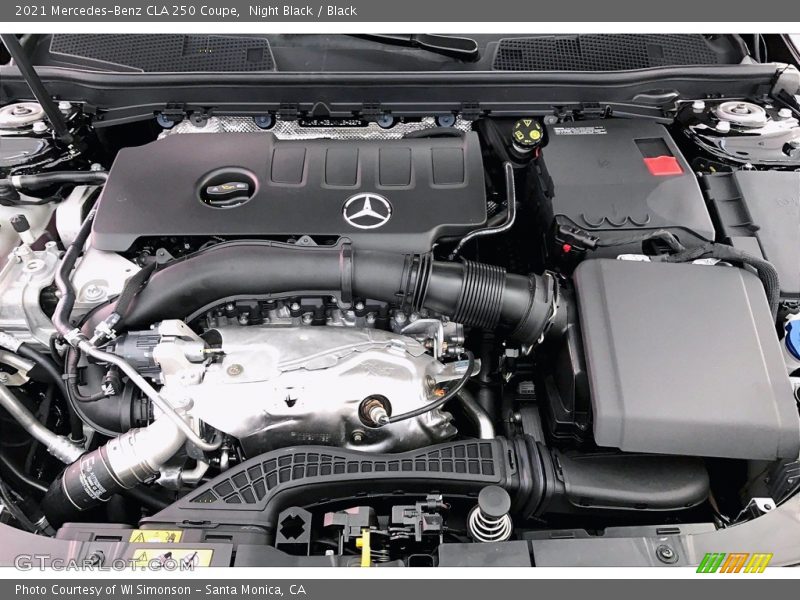 Night Black / Black 2021 Mercedes-Benz CLA 250 Coupe