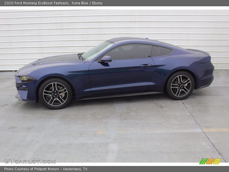  2020 Mustang EcoBoost Fastback Kona Blue
