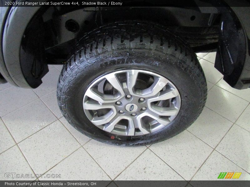 Shadow Black / Ebony 2020 Ford Ranger Lariat SuperCrew 4x4