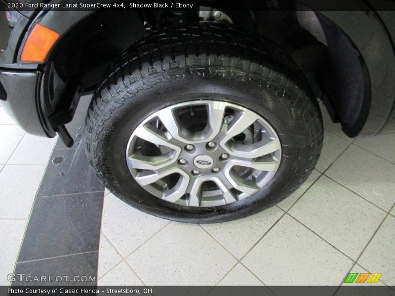 Shadow Black / Ebony 2020 Ford Ranger Lariat SuperCrew 4x4