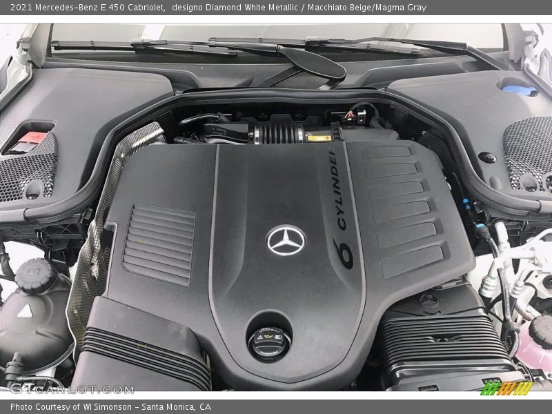  2021 E 450 Cabriolet Engine - 3.0 Liter Turbocharged DOHC 24-Valve VVT Inline 6 Cylinder w/EQ Boost