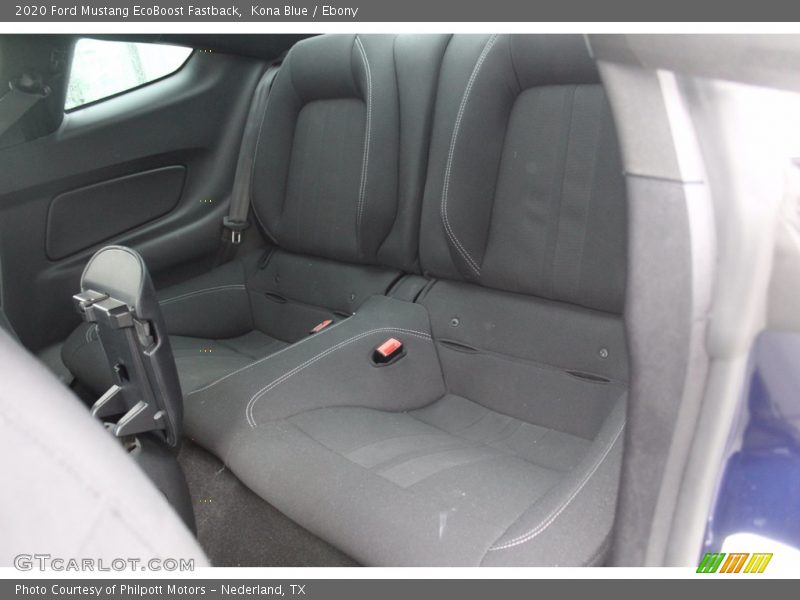 Kona Blue / Ebony 2020 Ford Mustang EcoBoost Fastback