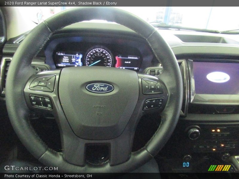 Shadow Black / Ebony 2020 Ford Ranger Lariat SuperCrew 4x4