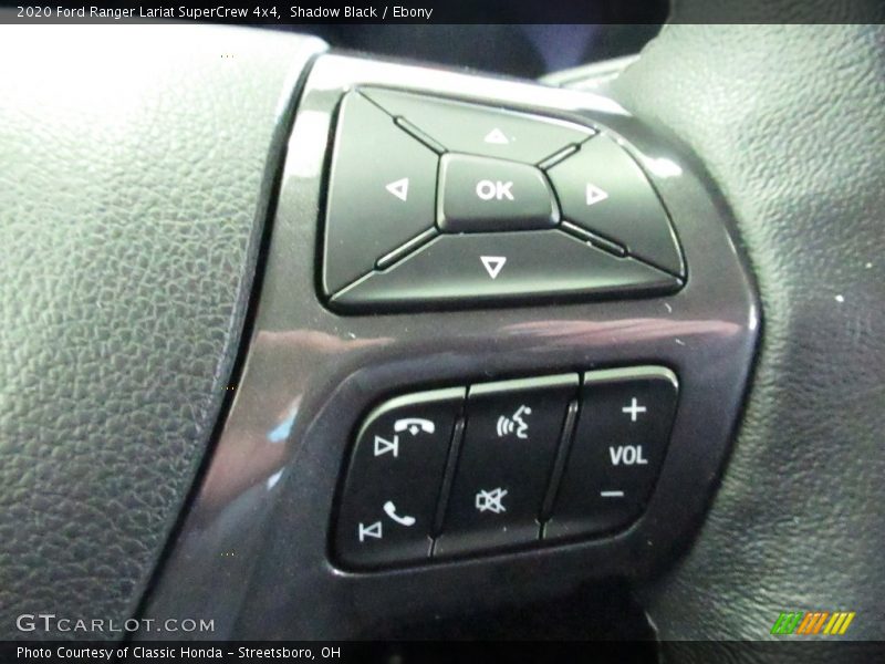 Shadow Black / Ebony 2020 Ford Ranger Lariat SuperCrew 4x4