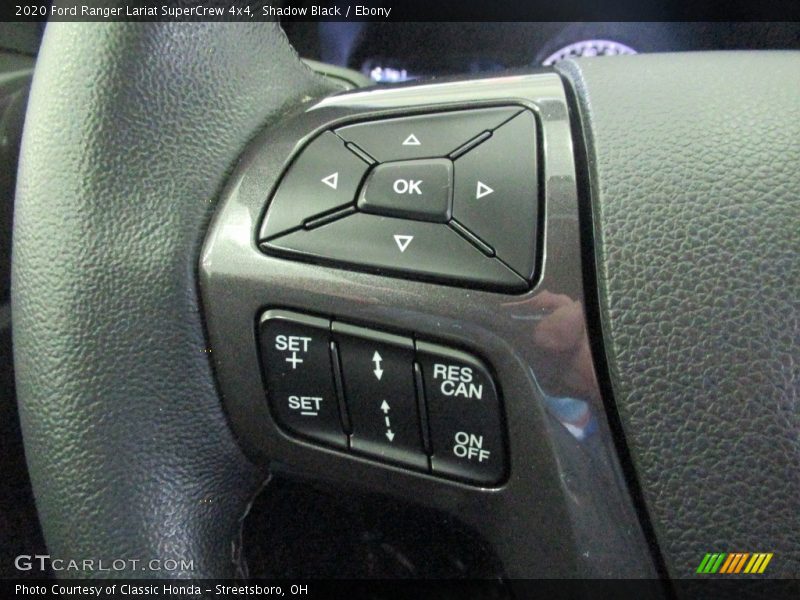 Shadow Black / Ebony 2020 Ford Ranger Lariat SuperCrew 4x4