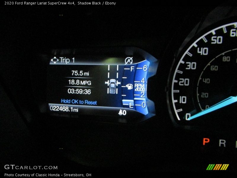 Shadow Black / Ebony 2020 Ford Ranger Lariat SuperCrew 4x4