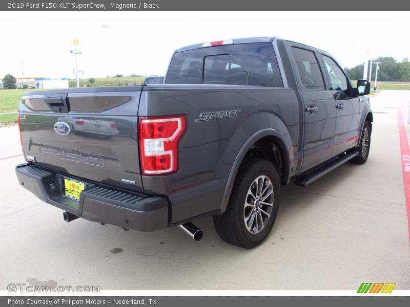 Magnetic / Black 2019 Ford F150 XLT SuperCrew