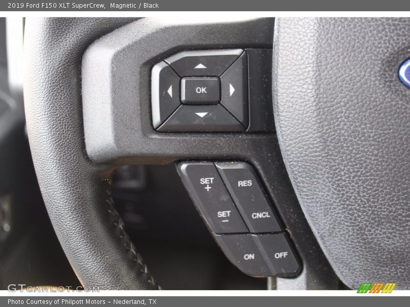 Magnetic / Black 2019 Ford F150 XLT SuperCrew