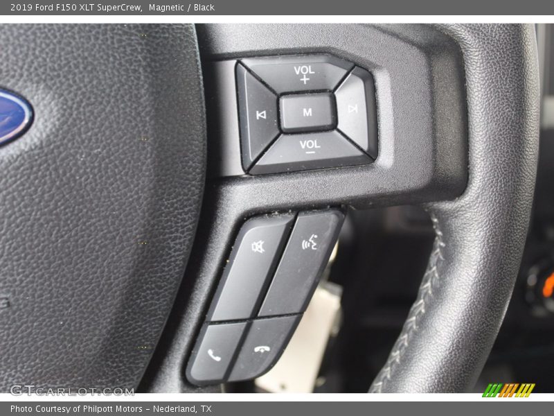 Magnetic / Black 2019 Ford F150 XLT SuperCrew