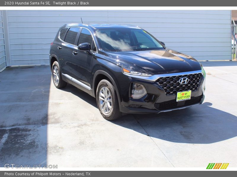 Twilight Black / Black 2020 Hyundai Santa Fe SE