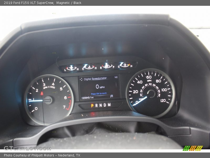 Magnetic / Black 2019 Ford F150 XLT SuperCrew