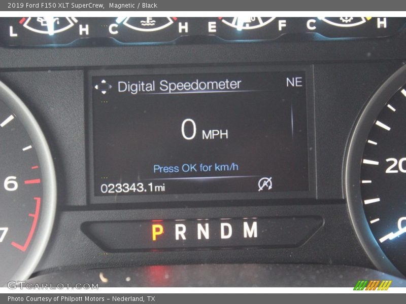 Magnetic / Black 2019 Ford F150 XLT SuperCrew