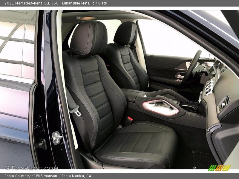Front Seat of 2021 GLE 350