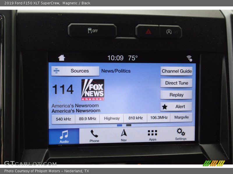 Magnetic / Black 2019 Ford F150 XLT SuperCrew