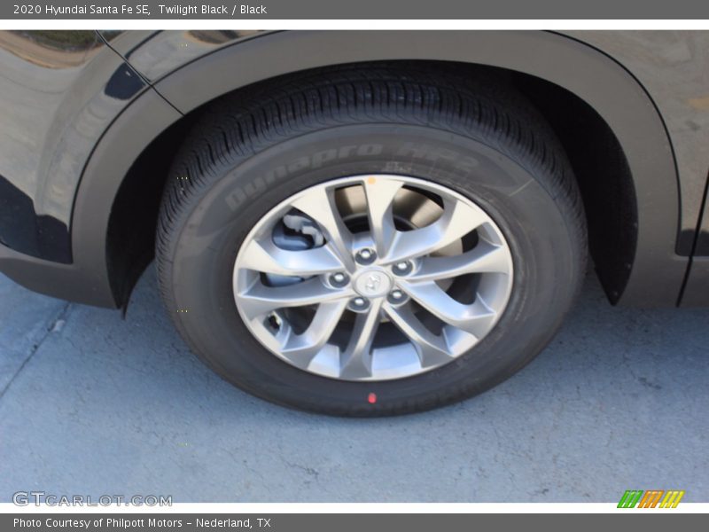 Twilight Black / Black 2020 Hyundai Santa Fe SE