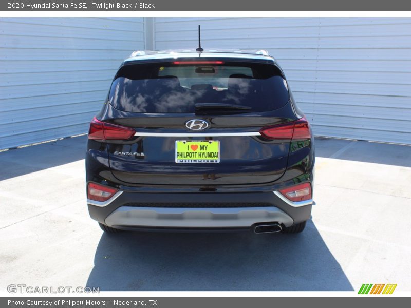 Twilight Black / Black 2020 Hyundai Santa Fe SE