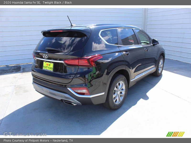 Twilight Black / Black 2020 Hyundai Santa Fe SE