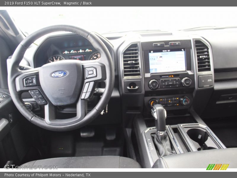 Magnetic / Black 2019 Ford F150 XLT SuperCrew