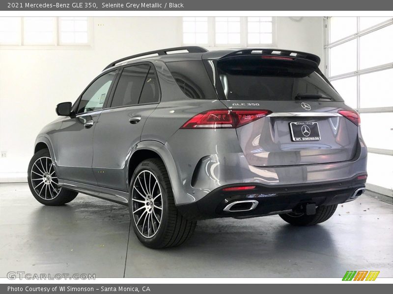 Selenite Grey Metallic / Black 2021 Mercedes-Benz GLE 350