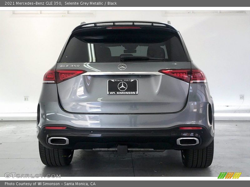 Selenite Grey Metallic / Black 2021 Mercedes-Benz GLE 350