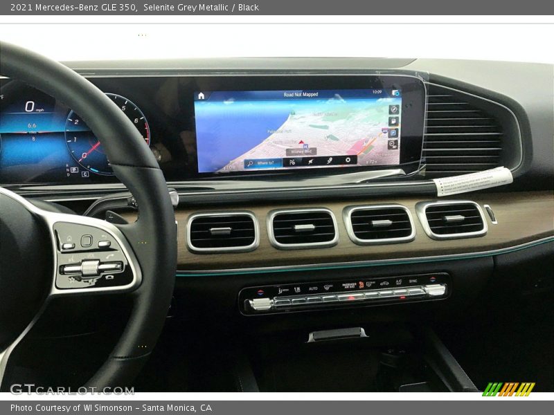 Selenite Grey Metallic / Black 2021 Mercedes-Benz GLE 350