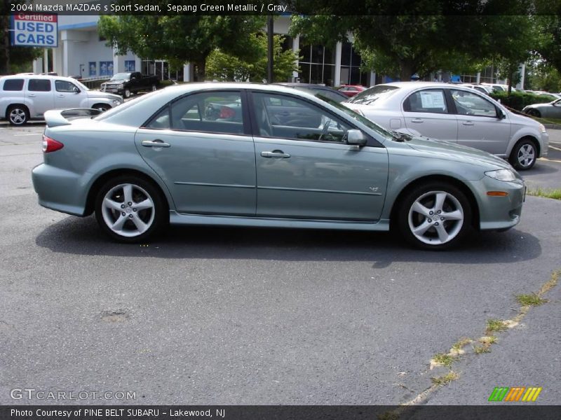 Sepang Green Metallic / Gray 2004 Mazda MAZDA6 s Sport Sedan