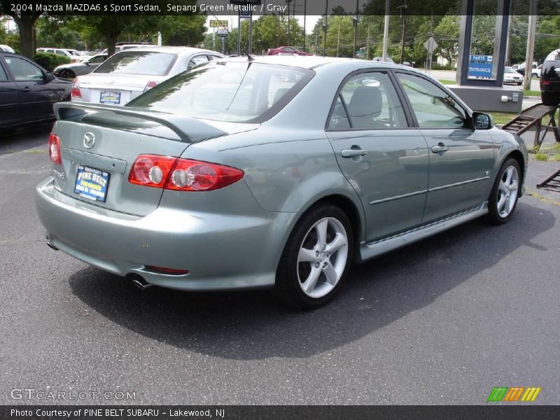 Sepang Green Metallic / Gray 2004 Mazda MAZDA6 s Sport Sedan
