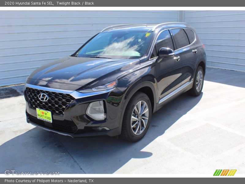 Twilight Black / Black 2020 Hyundai Santa Fe SEL