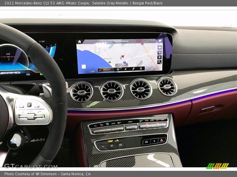 Navigation of 2021 CLS 53 AMG 4Matic Coupe