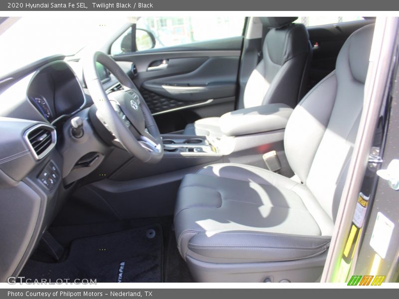 Twilight Black / Black 2020 Hyundai Santa Fe SEL