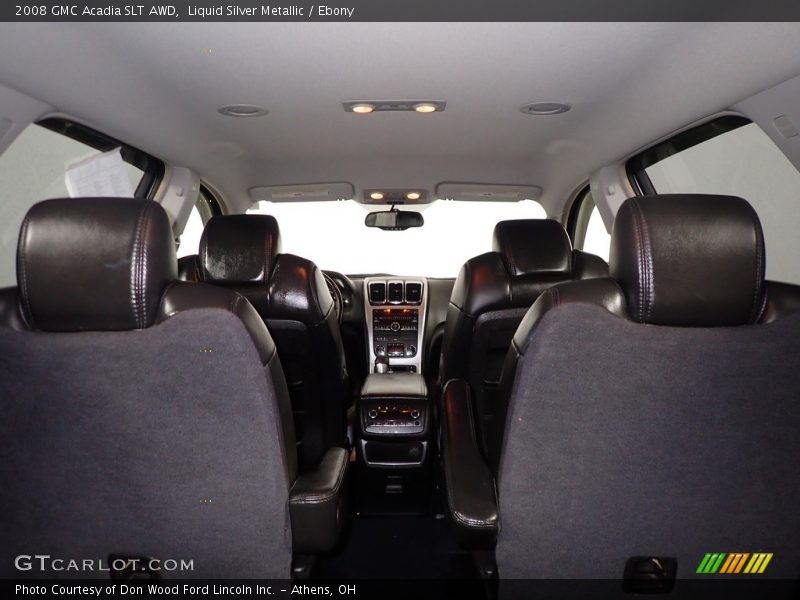 Liquid Silver Metallic / Ebony 2008 GMC Acadia SLT AWD