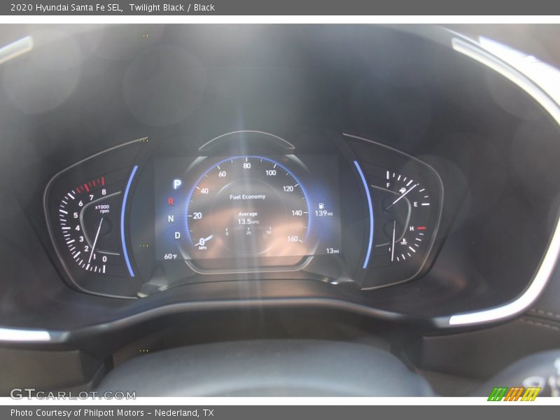 Twilight Black / Black 2020 Hyundai Santa Fe SEL