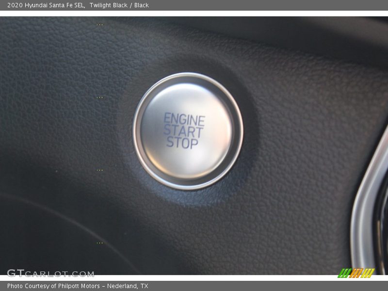 Twilight Black / Black 2020 Hyundai Santa Fe SEL