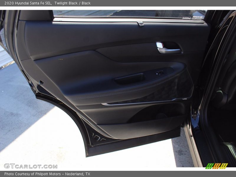 Twilight Black / Black 2020 Hyundai Santa Fe SEL