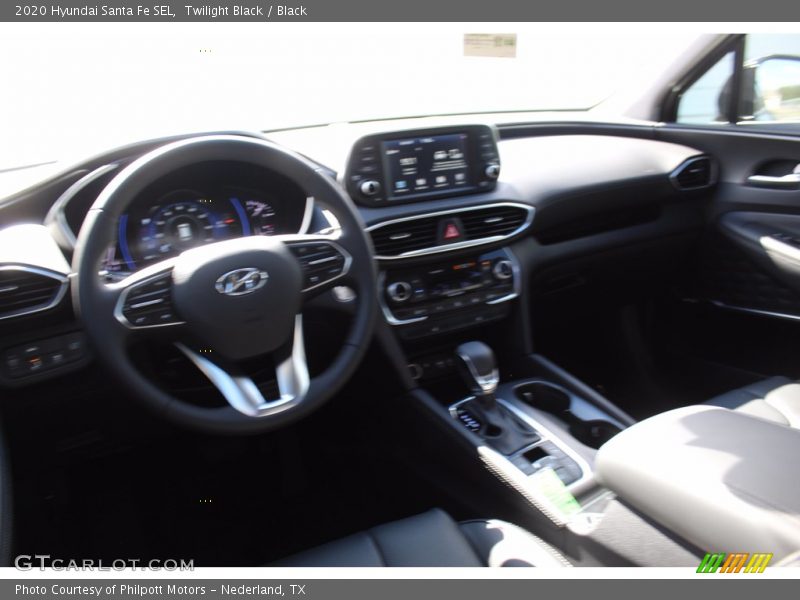 Twilight Black / Black 2020 Hyundai Santa Fe SEL