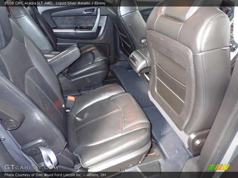 Liquid Silver Metallic / Ebony 2008 GMC Acadia SLT AWD
