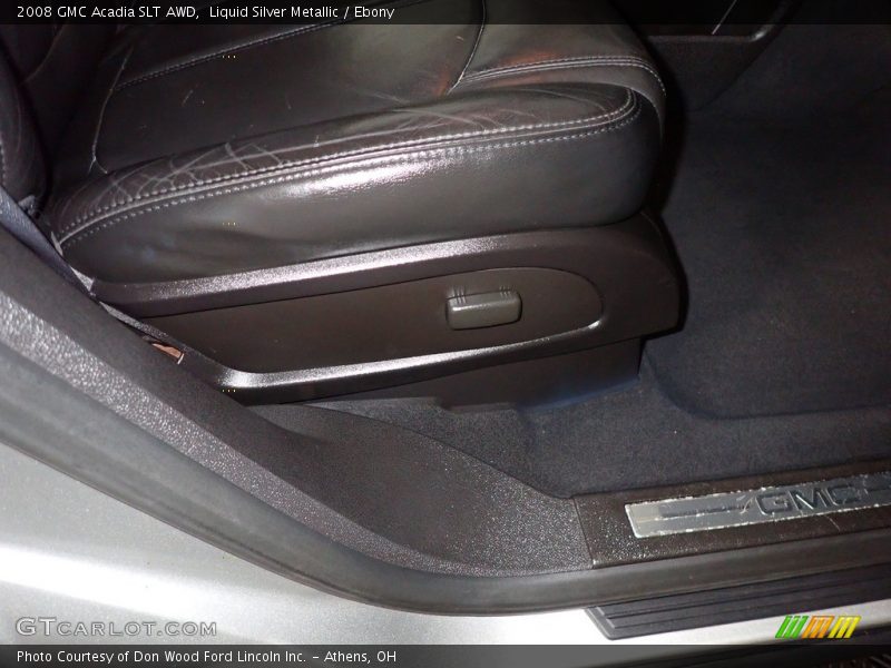 Liquid Silver Metallic / Ebony 2008 GMC Acadia SLT AWD