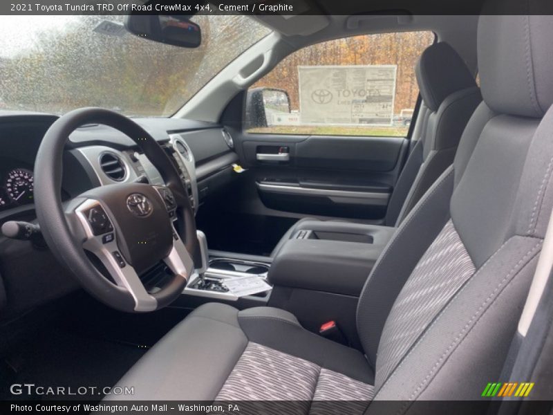 Cement / Graphite 2021 Toyota Tundra TRD Off Road CrewMax 4x4