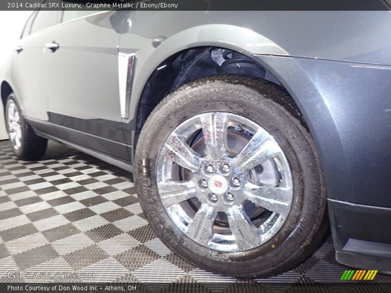 Graphite Metallic / Ebony/Ebony 2014 Cadillac SRX Luxury