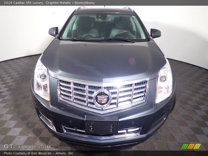 Graphite Metallic / Ebony/Ebony 2014 Cadillac SRX Luxury